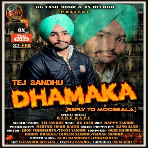 Reply To Mooseala (Dhamaka) Tej Sandhu Mp3 Song Download