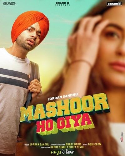 Mashoor Ho Giya Jordan Sandhu Mp3 Song Download